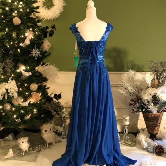 Formal evening gown Prom Bridesmaid dress - Picture 5 of 9